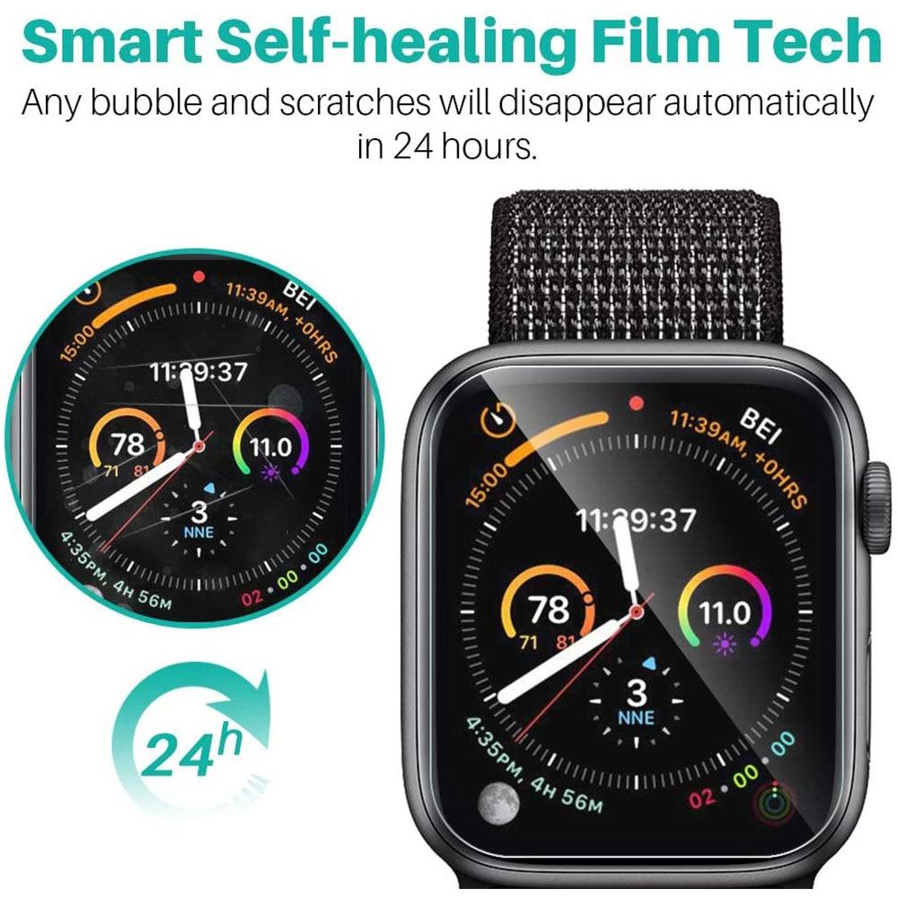 10X Защитная пленка для экрана для Apple Watch Series 8 Ultra 7 6 5 4 Se 44 ​​мм 40 мм 42 мм 38 мм 49 мм 41 мм 45 мм 41 40 45 44 49 мм Iwatch защитная пленка