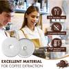 Precision Shower Screen with 54mm Silicone Steam Ring, Compatible with Breville Espresso Machines (54mm), Compatible with Bambino/Bambino Plus, Duo