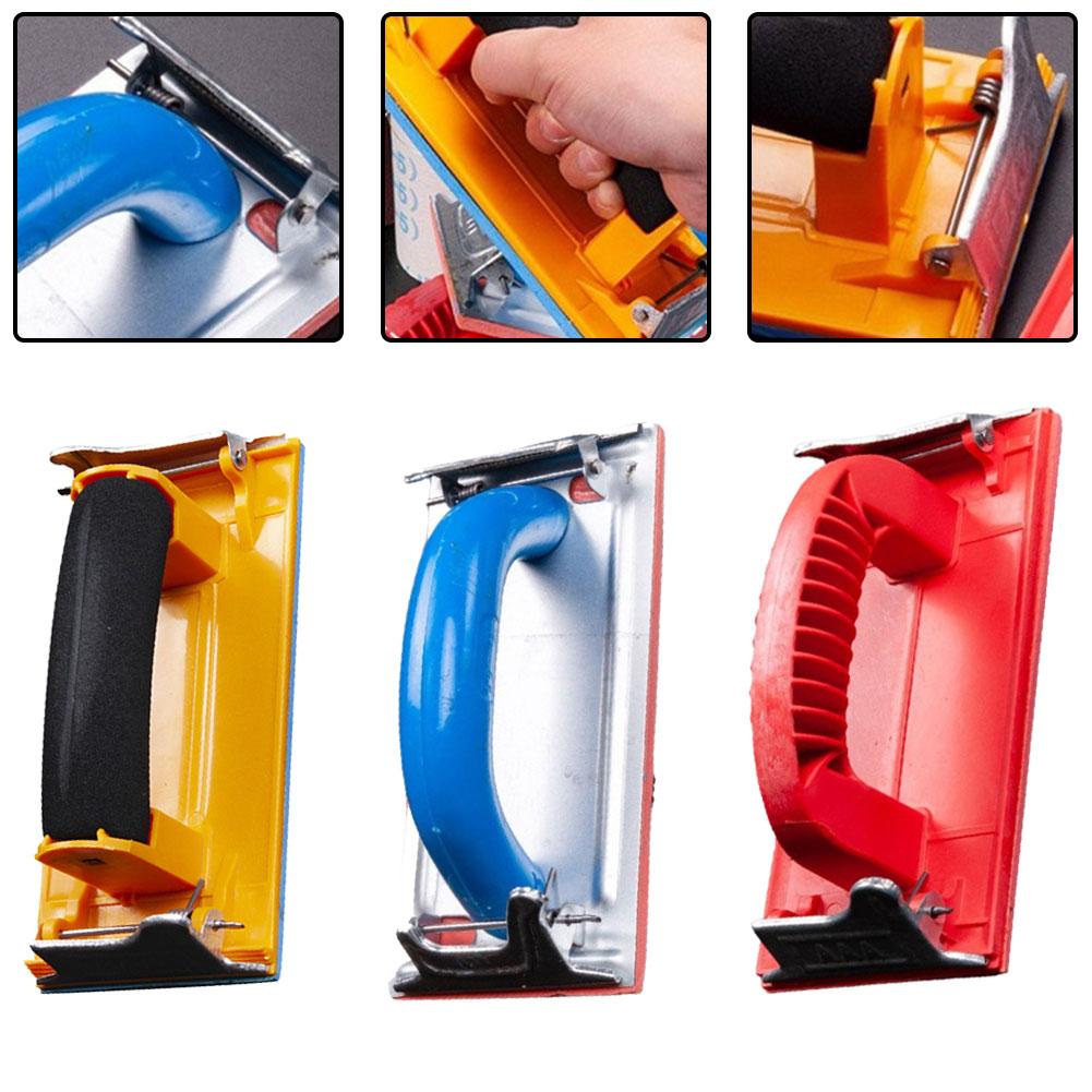 Sandpaper Holder Grinding Polish Tool Woodworking Abrasive Tool Wall Sand Board