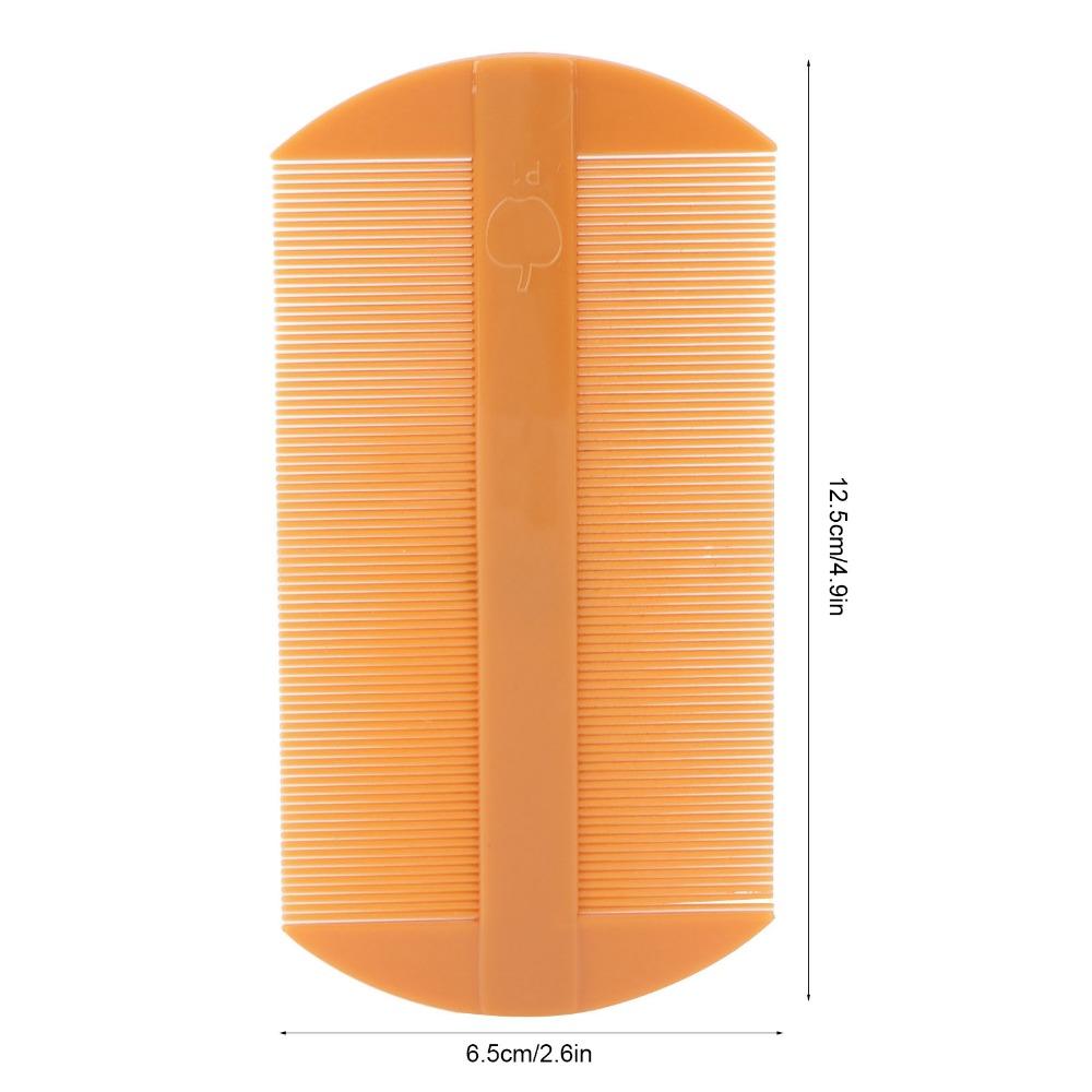 10pcs Double Sided Lice Comb Fine Toothed Reusable Fine Tooth Comb Plastic Professional Dandruff Comb Hair Grooming