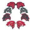 Metal Car Rear Trunk Emblem Hellcat Sticker for Dodge Caliber Jcuv Journey Challenger RAM Caravan Auto Badge Decoration U555