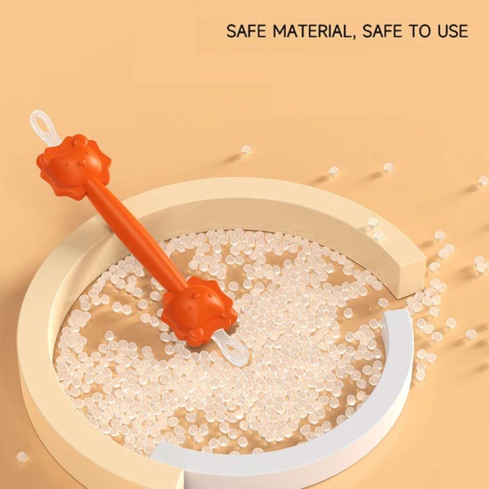 Двуглавый набор для сбора воска, чистый пинцет, очиститель носа, милая детская ложка для чистки