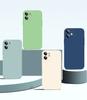 Роскошный противоударный чехол из жидкого силикона для iPhone 11 12 13 14 15 Pro Max7 8 iphone 15 X XS XR Max Mini Задняя мягкая крышка Funda