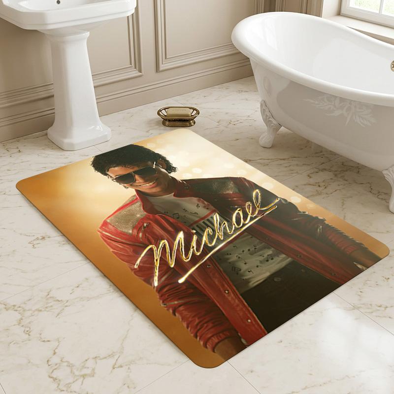 Michael Jackson Dangerous Living Room Nonslip Area Rug Soft Carpet For Bedroom Gameoom Playroom Sofa Office Home Decor Doormat