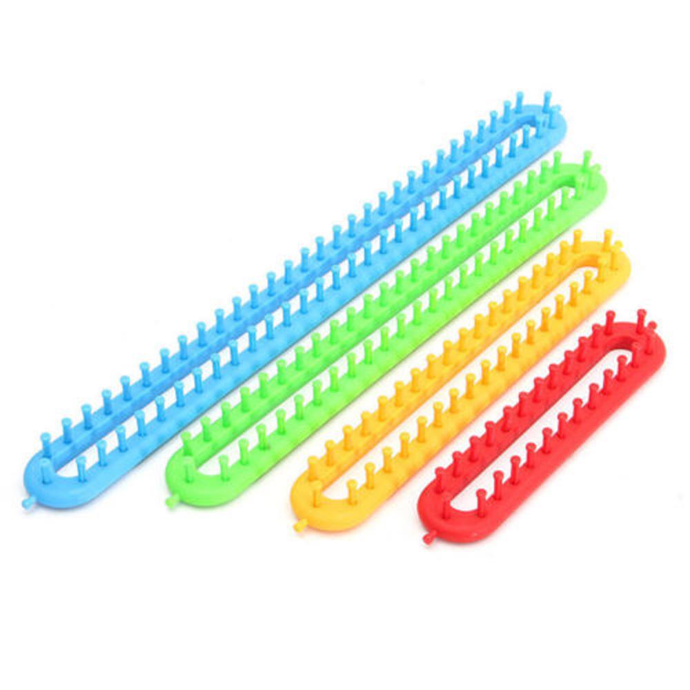 Plastic 4 Size Hat Scarf Sock Knitter Weaving Tool Sewing Accessories Weaving Loom Knitting Kit
