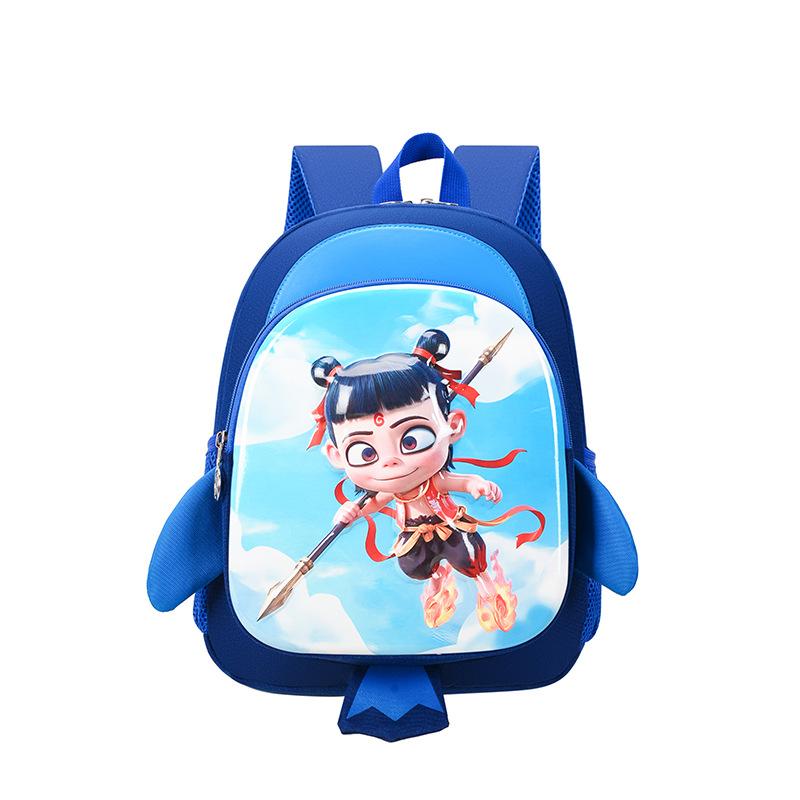 National Manga Cartoon Boys And Girls Backpack Foreign Style Printing Kindergarten Primary School Students Schoolbag Children Backpack