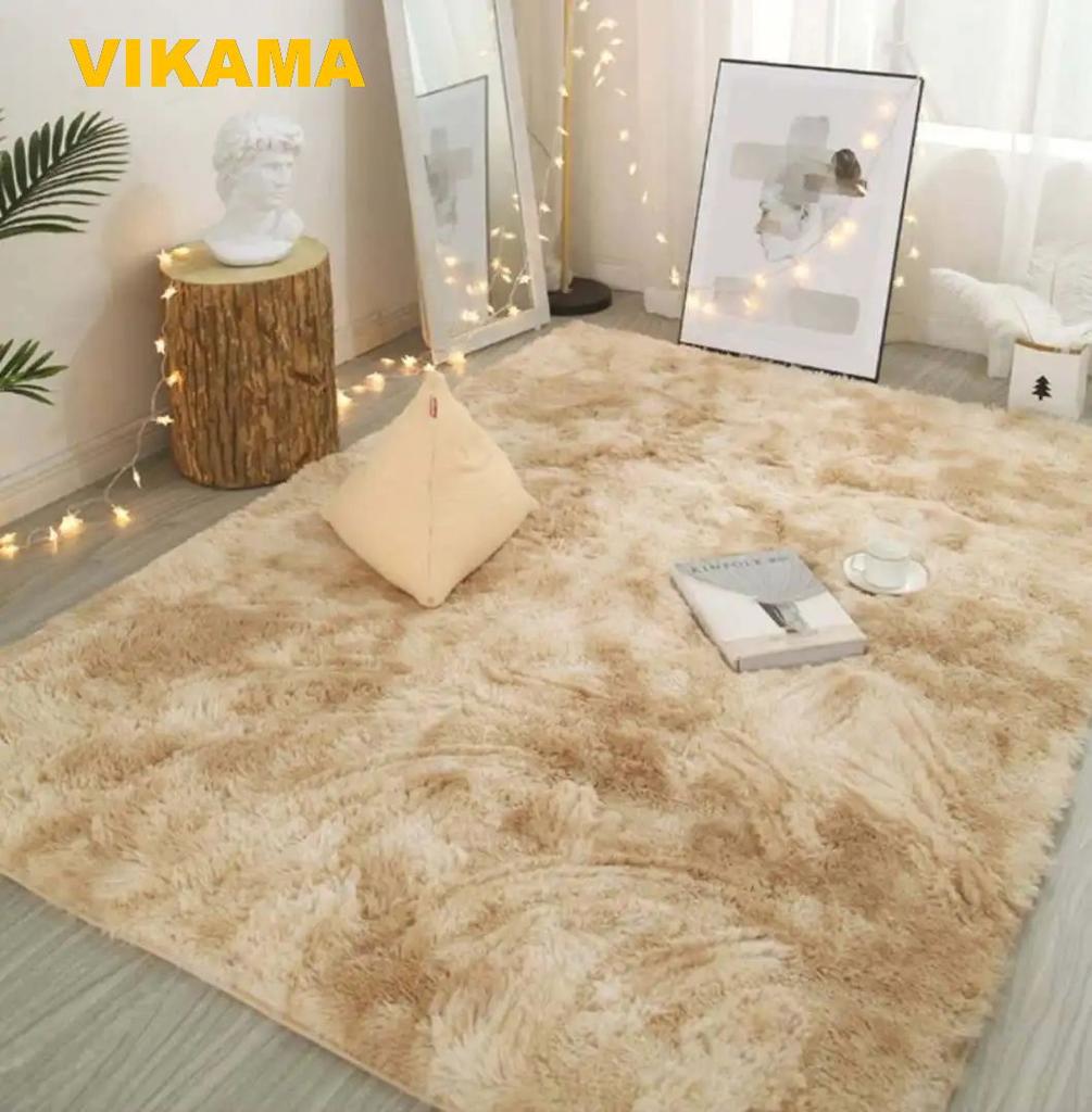 Tie-Dye Large Carpet Living Room Fluffy Floor Mat Super Soft Children's Room Non-Slip Home Decoration Bedroom Rug Washabl
