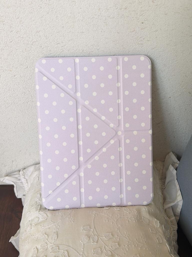 Корейский INS чехол для планшета в горошек для iPad Air 3 2019 Pro 10.5 Air4 5 10.9 дюймов 10-го 2022 Air6 7 11 M3 2025 Минималистичный стильный чехол