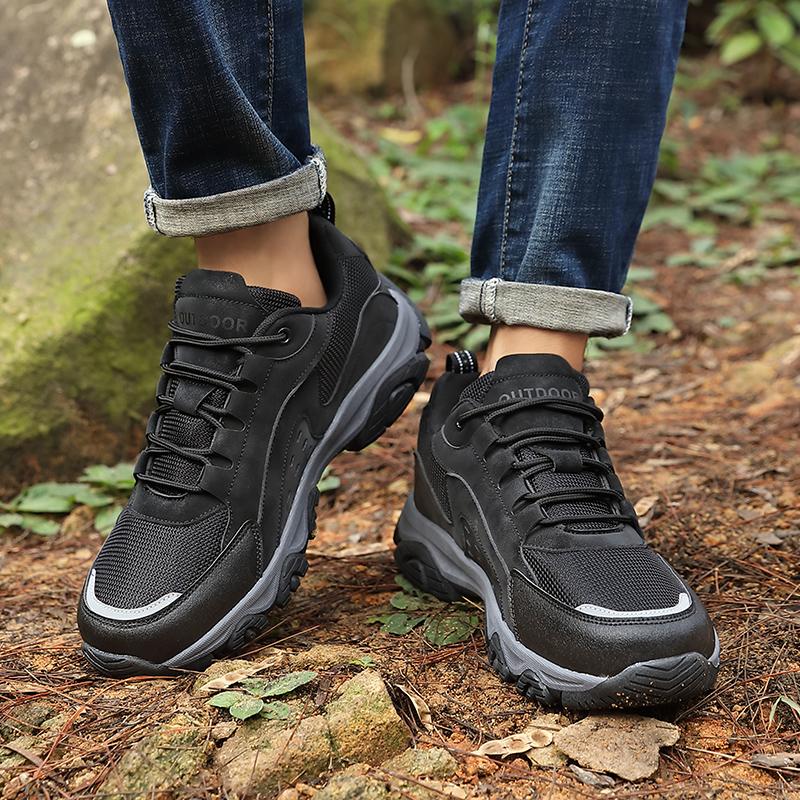 Мужские уличные платформенные альпинистские нескользящие спортивные кроссовки на толстой подошве высокого качества для тенниса, повседневной носки и путешествий Zapatos Altos Hombre