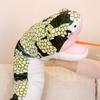 1pc 165CM Simulated Python Snake Plush Toy Down Cotton Long Stuffed Snake Plushie  Funny Gift