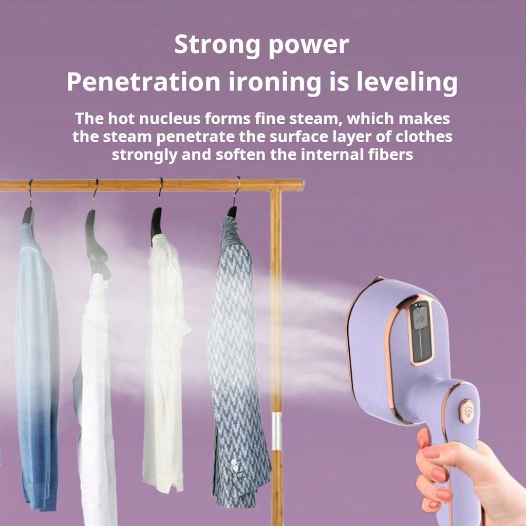 Паровой электрический утюг, складная ручная гладильная машина для влажной и сухой глажки, бытовая гладильная машина, портативная гладильная машина для одежды