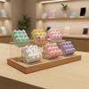 9 Button Fidget Keychain Dumpling Finger Keyboard Pendant Mini Keyboard Keychain  Pass The Time