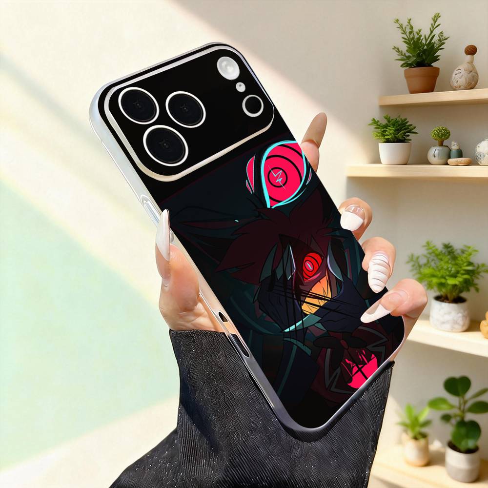 H-Hazbin V-Vox Доверьтесь нам Чехол для телефона Для iPhone 17,16,15,14,13,12,11,Pro,Max,Plus,Mini,SE4,E Для беспроводной зарядки Magsafe