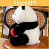 Adorable Panda Plush Toy With Pp Cotton Filling For Girls Children Doll Gift
