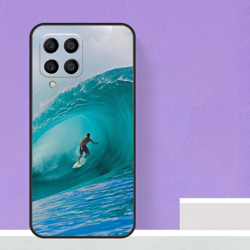 California Surfing Waves For Samsung Galaxy M15 M55 M13 M33 M53 M21 M31 M51 M30s M20 M14 M34 M54 M12 M32 M52 Case