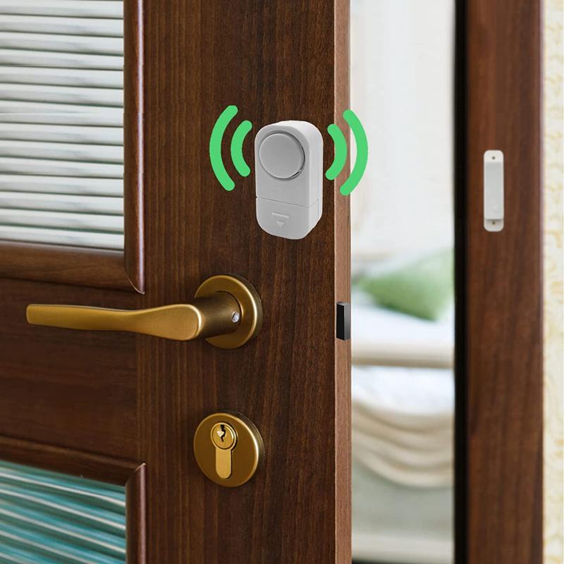 1Pcs Magnetic Sensors Independent Wireless Home Window Door Entry Burglar Security Alarm System