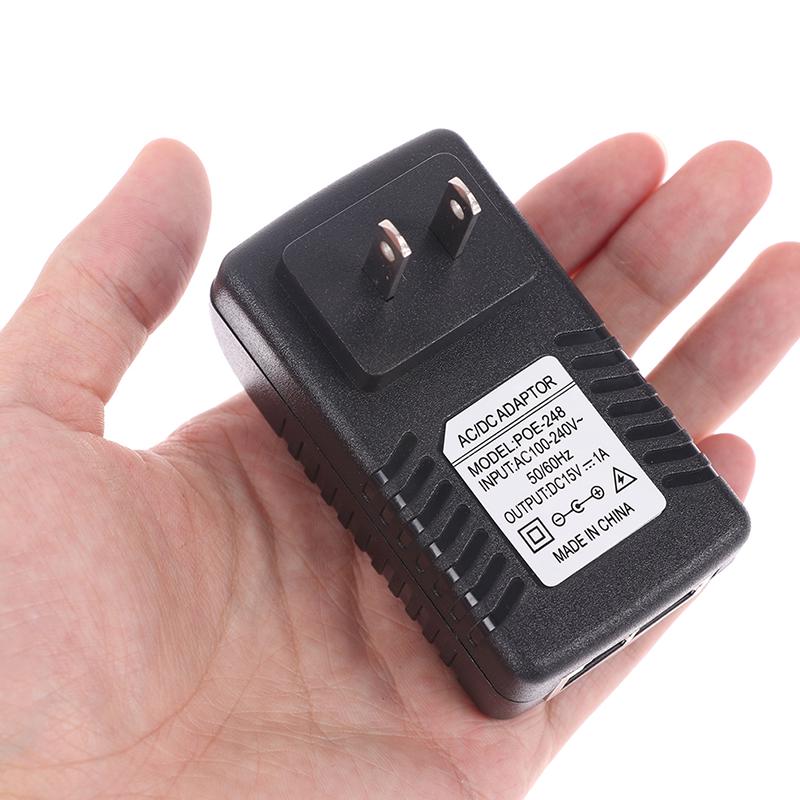Ac 110V-240V To Dc 12V 15V 24V 48V 0.5A 1A Poe Injector Power Adapter