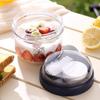Portable Salad Containers 650ml Overnight Oatmeal Cup Reusable Yogurt Cups Kitchen Tool
