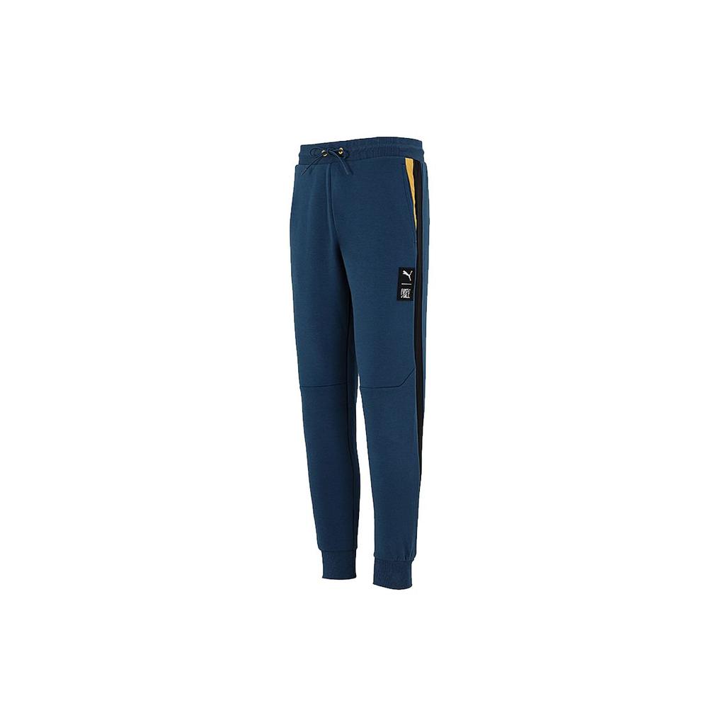 Puma Casual Sports Breathable Running Fitness Long Pants Men Bottoms Blue 532342-65