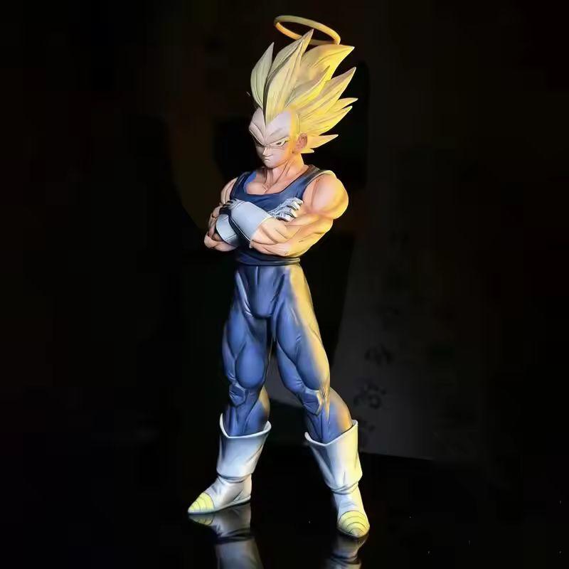 27,5 см Аниме Dragon Ball Z Фигурка WDH Веджета Фигурки Действия ПВХ Статуя Настольное Украшение Коллекционная Модель Игрушки Подарки