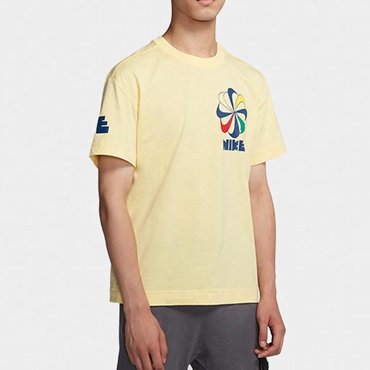 Nike Sportswear Vintage Printed TEE Men Yellow Men's BV7632-746