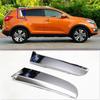 For KIA Sportage 2011-2016 Door Belt Chrome C Pillar Cover GARNISH ASSY-RR DR 832703W010 832803W010 83270-3W010 83280-3W010