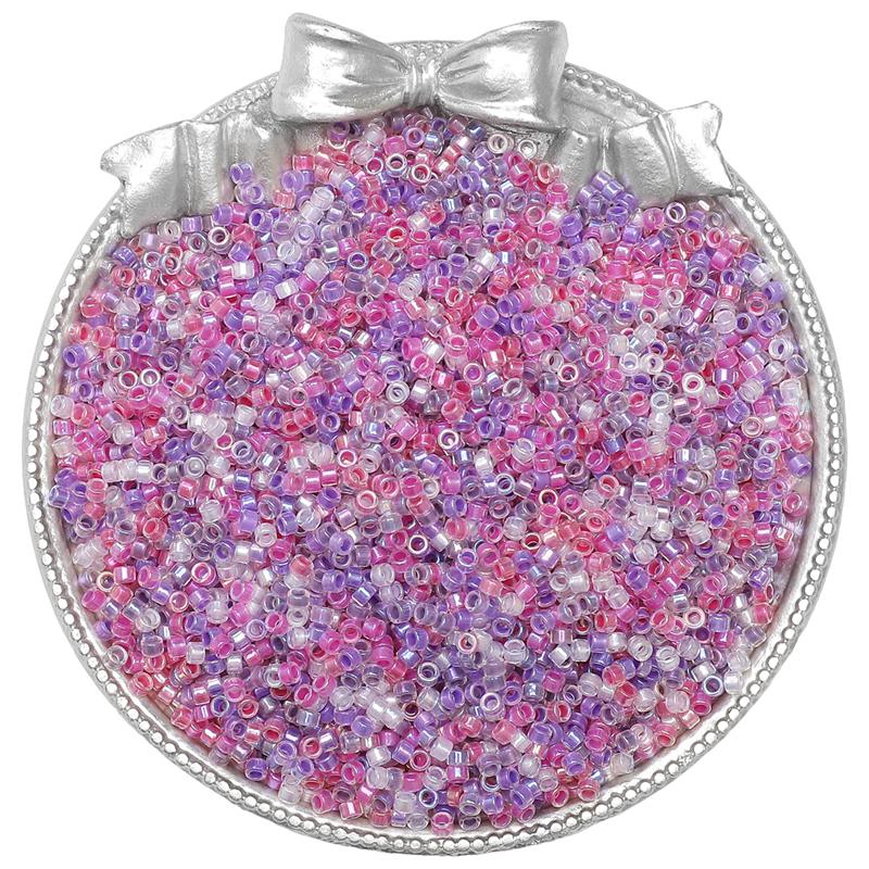 Антикварные иллюзорные стеклянные бисеринки - 700 штук для DIY изготовления ювелирных изделий