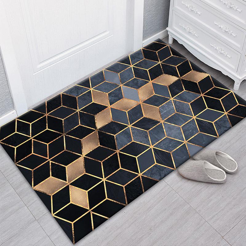 Ковер Современный и минималистский коврик для двери в гостиную и ванную комнату, коврик для входа