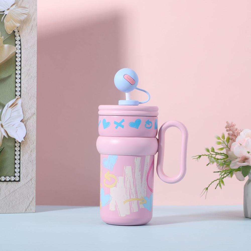 Милая бутылка-термос 540 мл Термокружка Портативная термобутылка для воды Офис