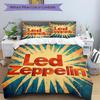 3pcs Led Zeppelin Bedding Set: Perfect for Bedroom or Guest Room. Soft and Comfortable with No Core Included yy251009234