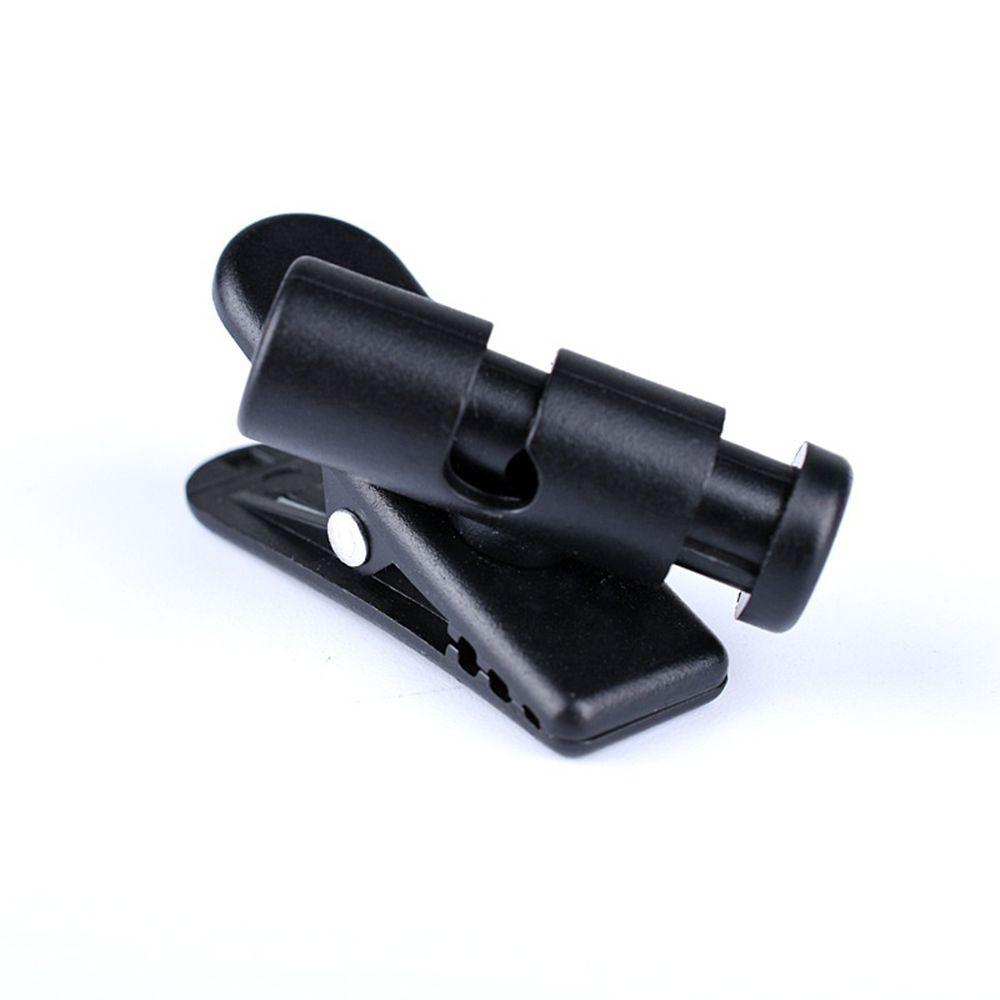 Lapel Collar Plastic Universal Headphone Wire Holders Cord Clips Earphone Clamps Wire Cable Holder