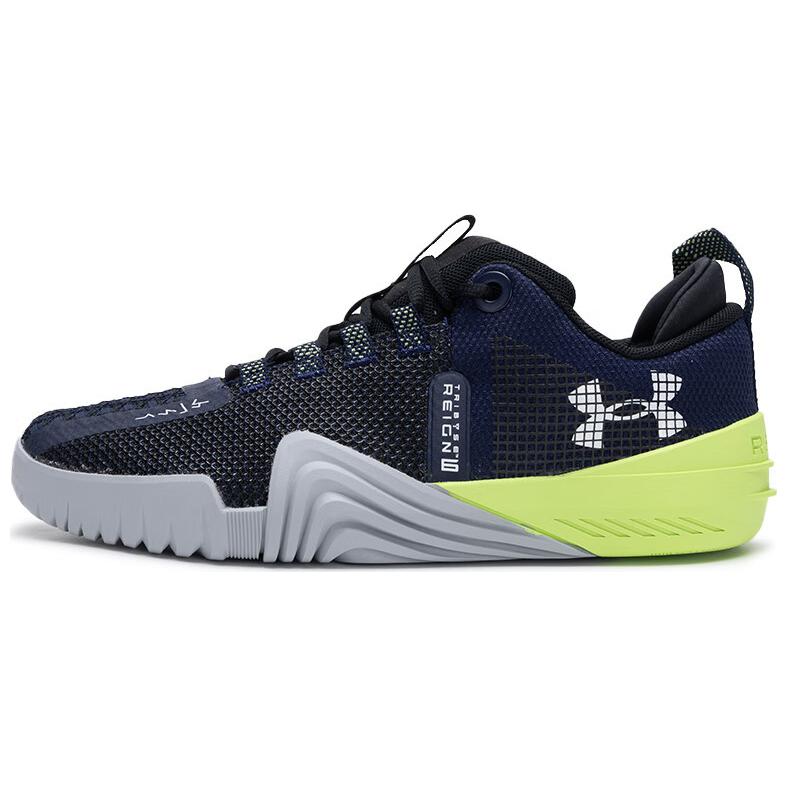 Under Armour Tribase Reign 6 'Черный Серый Зеленый' 3027341-401