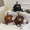 Korean Ins Girls' Bags for Women's New Retro Fashionable Backpacks Niche and Fashionable Crossbody Bags