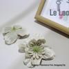 Тканевые цветы «Летящая ласточка» с золотой нитью для DIY, декора дома, тортов и аксессуаров для волос