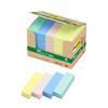 Стикеры 3M Post-it, Тонкие, Маленькие, Пастельные цвета, 50 x 15 мм, 100 листов x 25 блоков, 7001-K, Продукт, сертифицированный Eco Mark, Соответствует Закону о зеленом снабжении.