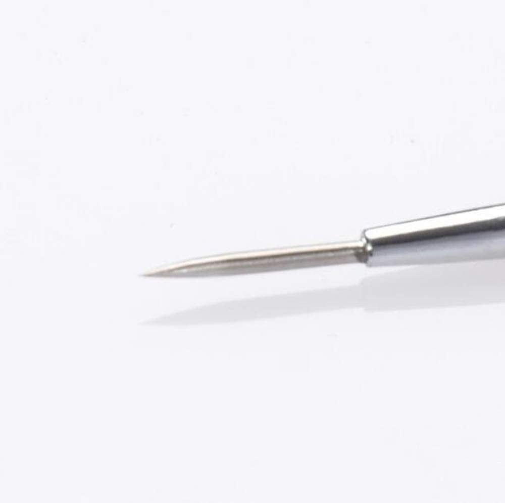 HJ Акне Акне Черные точки Нержавеющая Сталь Поры Комедоны Удаление Черных точек Иглы, Удаление, Удаление, Антибактериальный, Сталь, Уход, Пушер, (Набор 10)