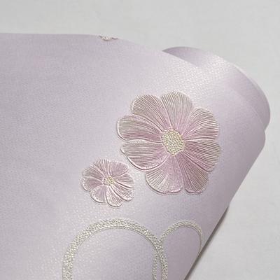 Самоклеящиеся обои Современные 3D цветы Нетканые ткани Толстые обои Спальня Гостиная Телевизор Фон Наклейки на стену