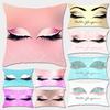Ins Eyelash Peach Velvet Pillowcase Pillow Sleep Waist Pillowcase Home