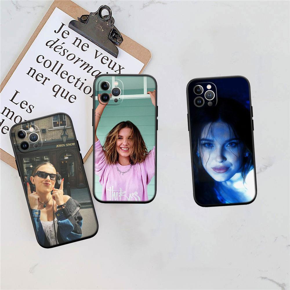 LO63 Чехол для телефона с Милли Бобби Браун для OPPO A40 A60 A80 A15 A16 A16K A12 A17 A17K A54 A54S A53 A53S A55 A56 A57 A98 F23