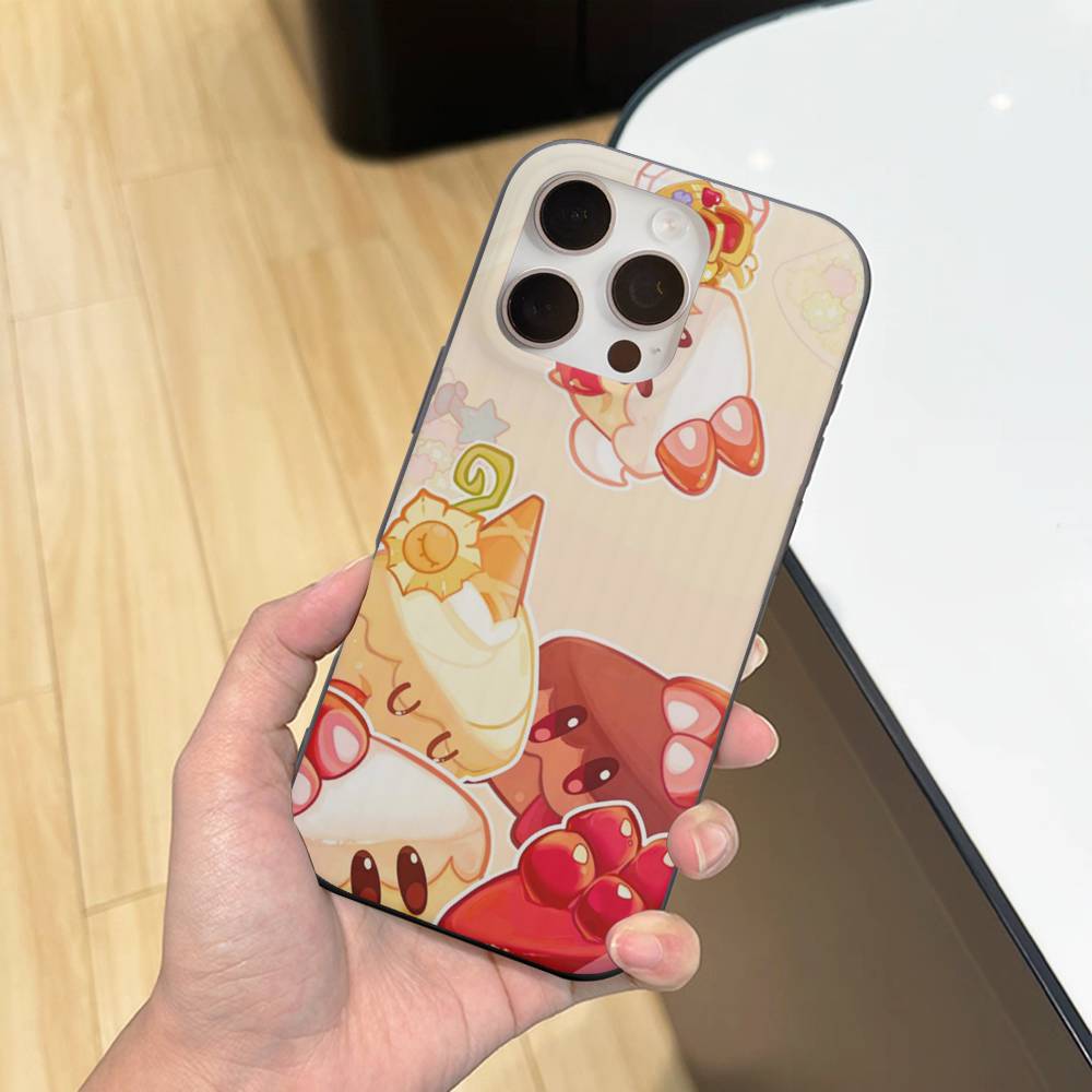 Game Cookie Run Kingdom For IPhone 17 16 15 14 13 12 11 Pro Max Plus Pro Corrugated Shockproof Matte Phone Cover