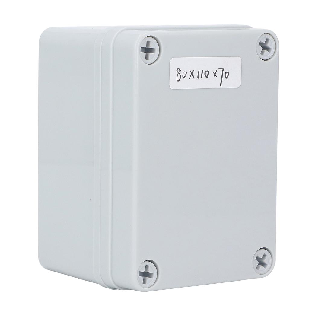 Распределительная коробка с монтажной пластиной АБС-пластик DIY Электрический проектный корпус IP67 Водонепроницаемый Пыленепроницаемый