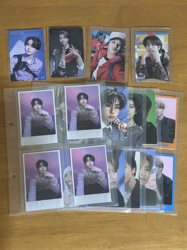 [USED] Strayk Kids Han Ji Sung Trading Card Set of 24