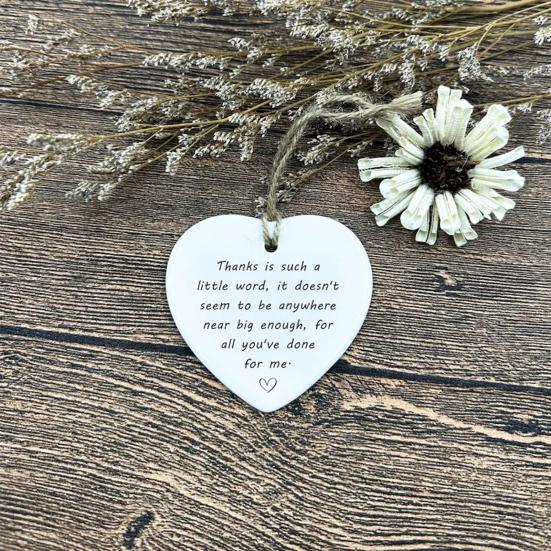 Подарок в форме сердца, подвесное акриловое украшение, подарок на день рождения, лучший друг