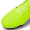 Nike Бутсы унисекс Tiempo Legend 10 Elite FG Volt Black Желтые DV4328-701