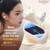 Наушники-клипсы с костной проводимостью Bluetooth, без цифрового дисплея движения уха, с длительным сроком службы
