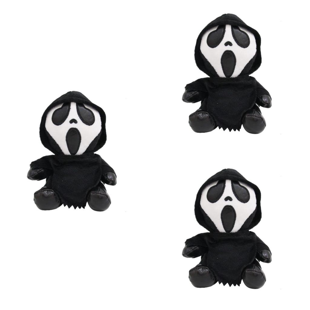 Плюшевая кукла Scream Ghostface для домашнего декора и вечеринок в стиле хоррор 7,87 дюйма