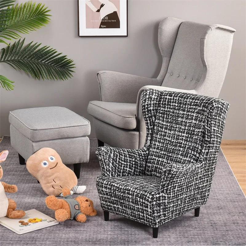 Чехол для детского кресла с цветочным принтом, эластичный спандекс, чехлы для маленьких кресел, съемные чехлы для диванов для детей