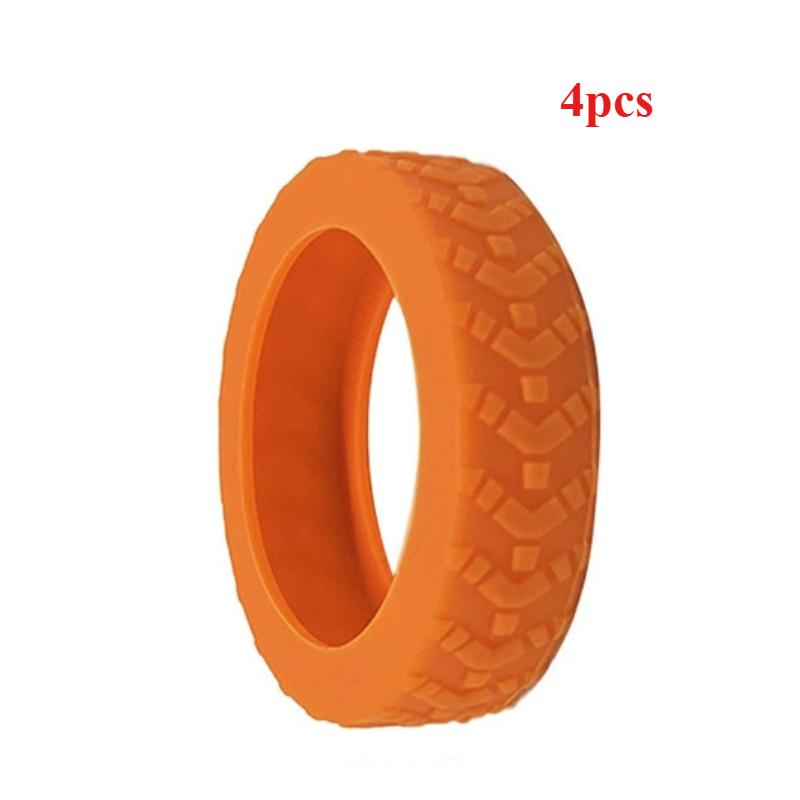 4/8 шт прочные резиновые чехлы для колес чемодана тихие протекторы для ремонта шин для колес чемодана