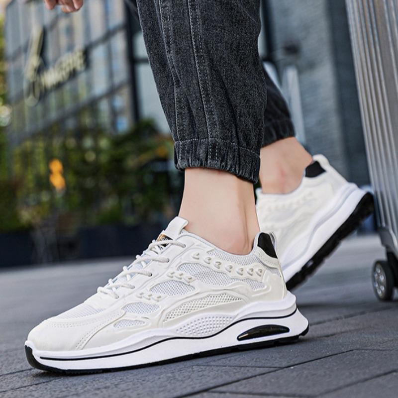 Fashion New Men Sneakers Anti-slip Wear-resistant Soft-sole Running Shoes Tennis Shoe High Quality Comfortable Air-cushion Sports Shoes