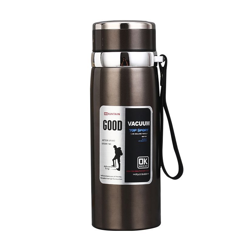 316 Stainless Steel Large Capacity Thermos Cup 800ml Vacuum Flasks Portable Stainless Steel Thermos Cup Water Bottle Travel Tea Mug Office Thermos Cup